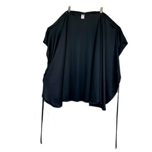 Wrap-around black Skirt - Picture 3 of 3